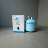 Blue gas cylinders with white cartons are specially designed for industrial gas packaging and transportation Application Scenario